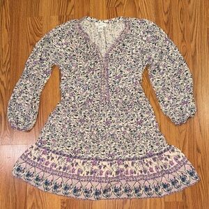 Floral Long Sleeve Dress